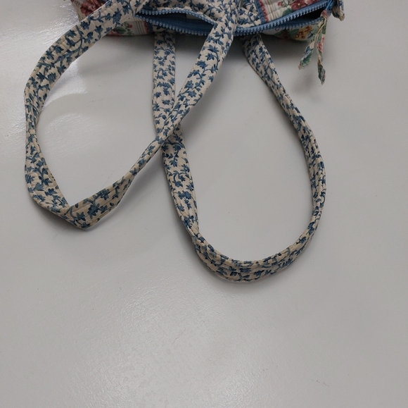 Vera Bradley Vintage Blue Delft Classic 100 Handbag - Picture 7 of 8